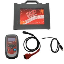 Special workshop solution with focus on activating the vehicle for trailer operation. - Usage independent of the vehicle manufacturer. - Compact and lightweight handheld unit including OBD and PC connection cable.