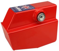 Bulldog BR30 Heavy Duty Hitch Lock - Suitable for Albe EM350R with bow handle hitch heads.




