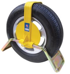 Bulldog QD13 Wheel Clamp | Dual purpose portable wheel clamp to suit 195/50 R13 & 195/60 R12 wheels.
Suitable for Equi-trek Trailers.






